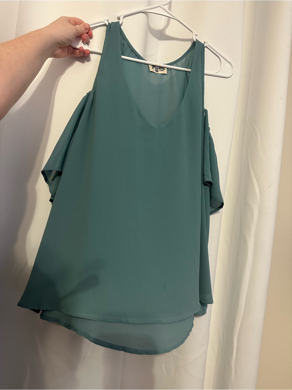 Show me your mumu Blue blouse